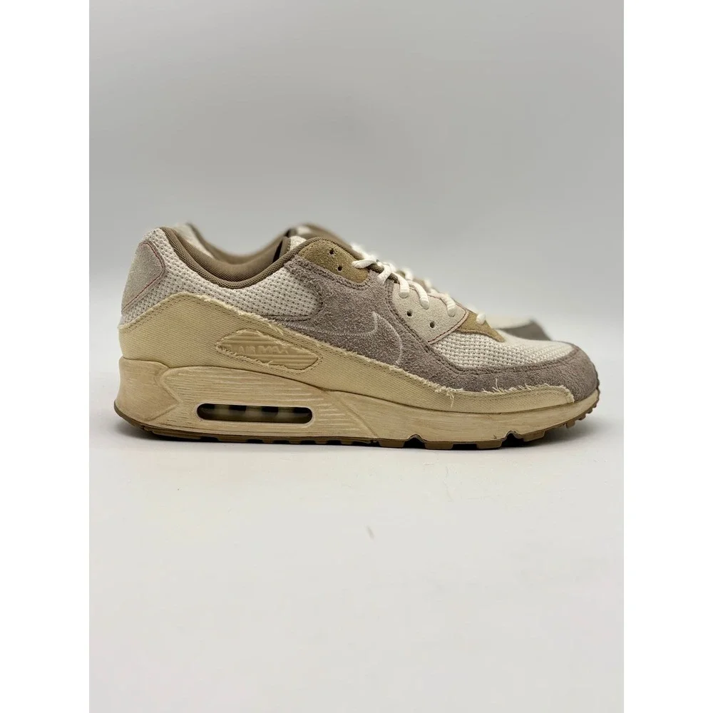 Nike Air Max 90 Sanddrift Hemp Deconstructed DM6773-104 Mens Size 13 Sneaker
